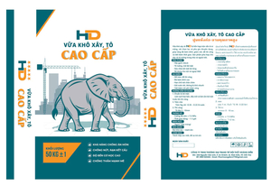 Vữa xây tô con voi